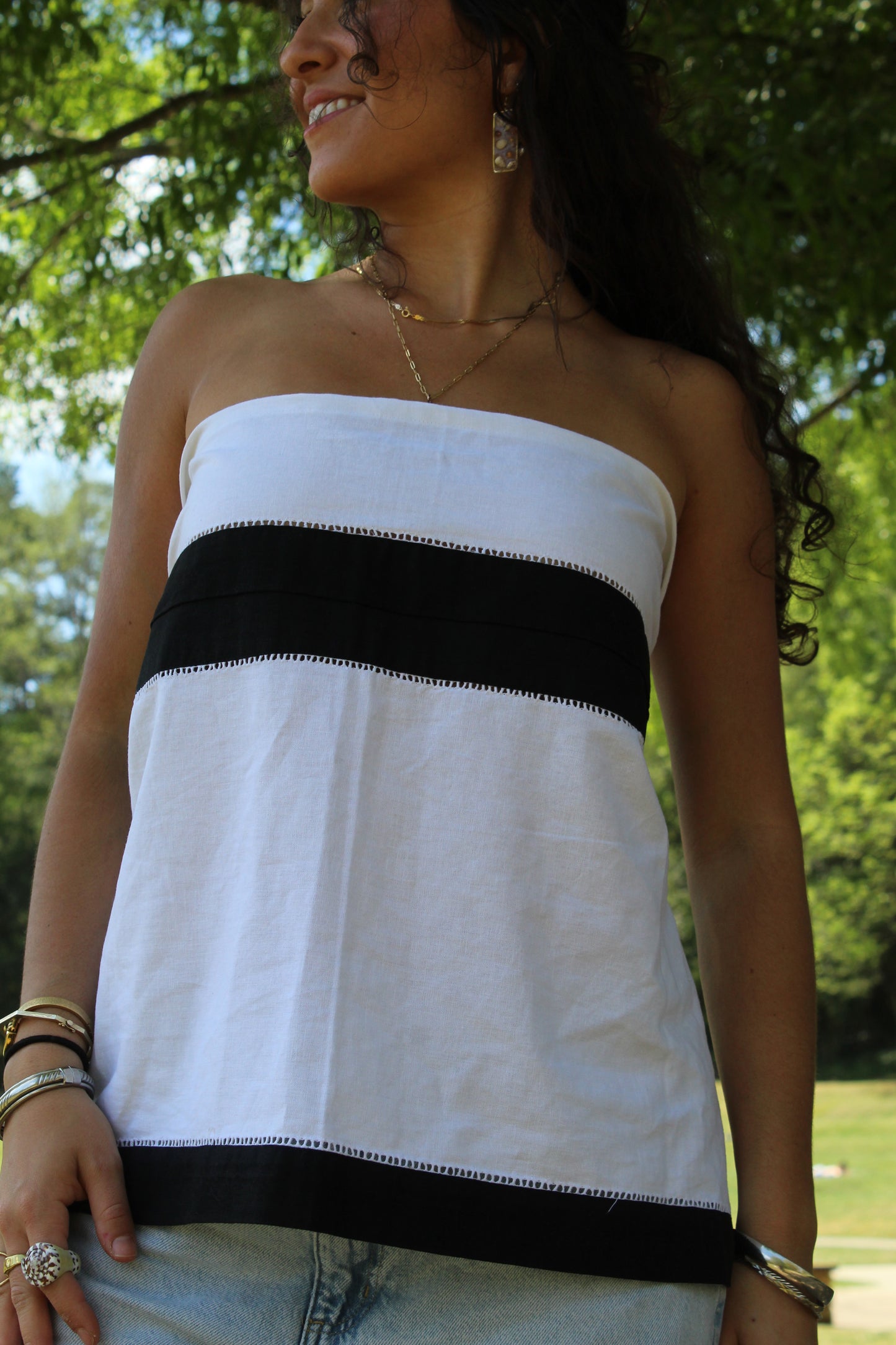FIORE NOTE TUBE TOP