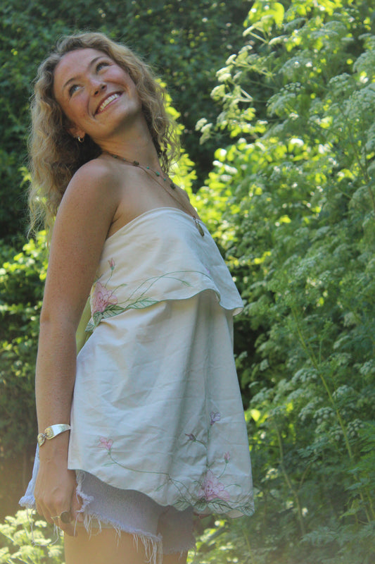 FIELD OF FROLICK TUBE TOP