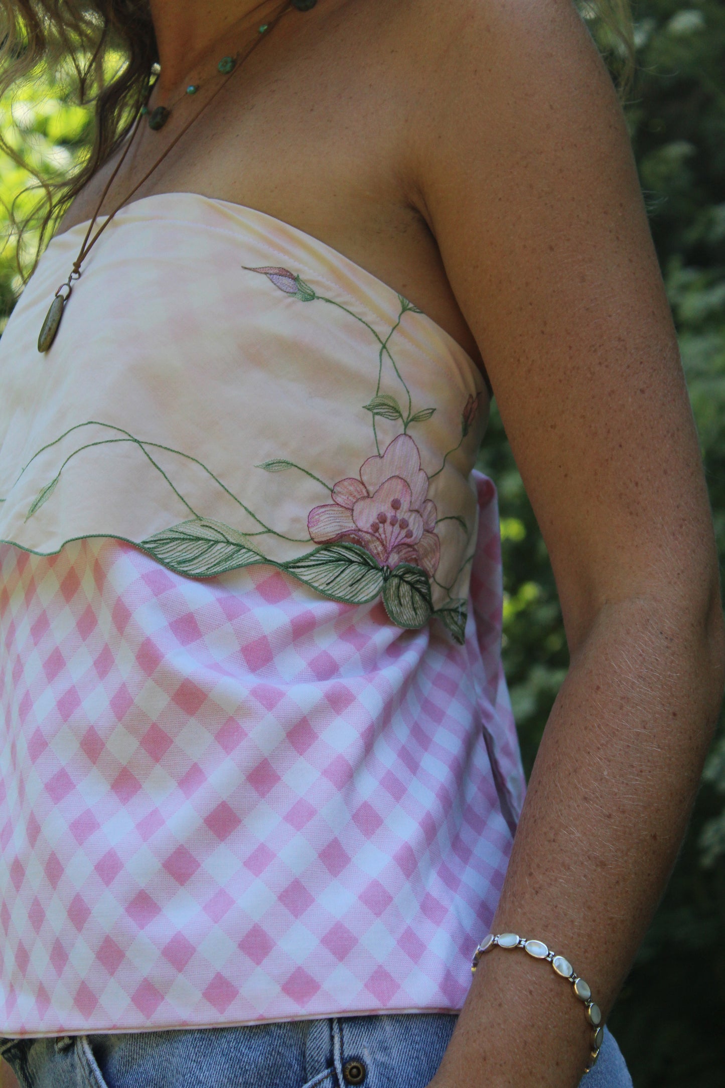 PICNIC IN PINK PLS TUBE TOP