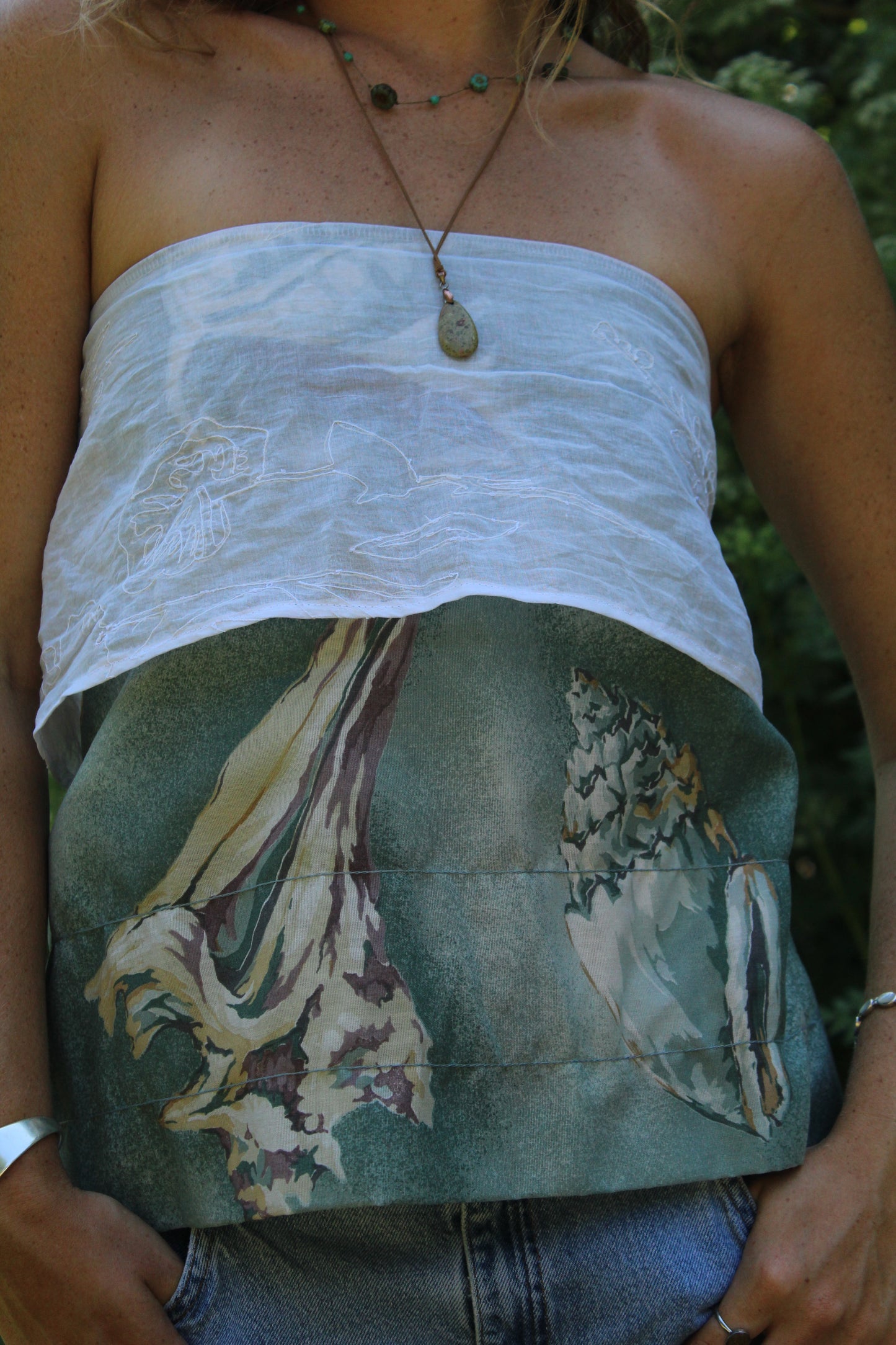 COASTAL TOWN TUBE TOP
