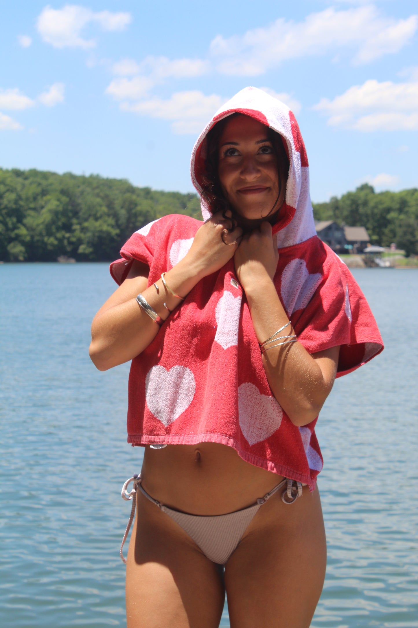 SUMMER LOVIN TOWEL HOODIE