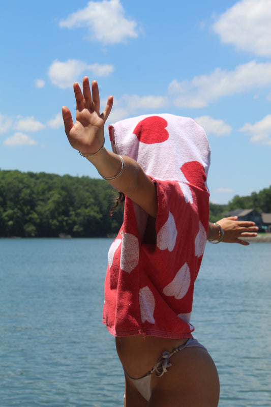 SUMMER LOVIN TOWEL HOODIE
