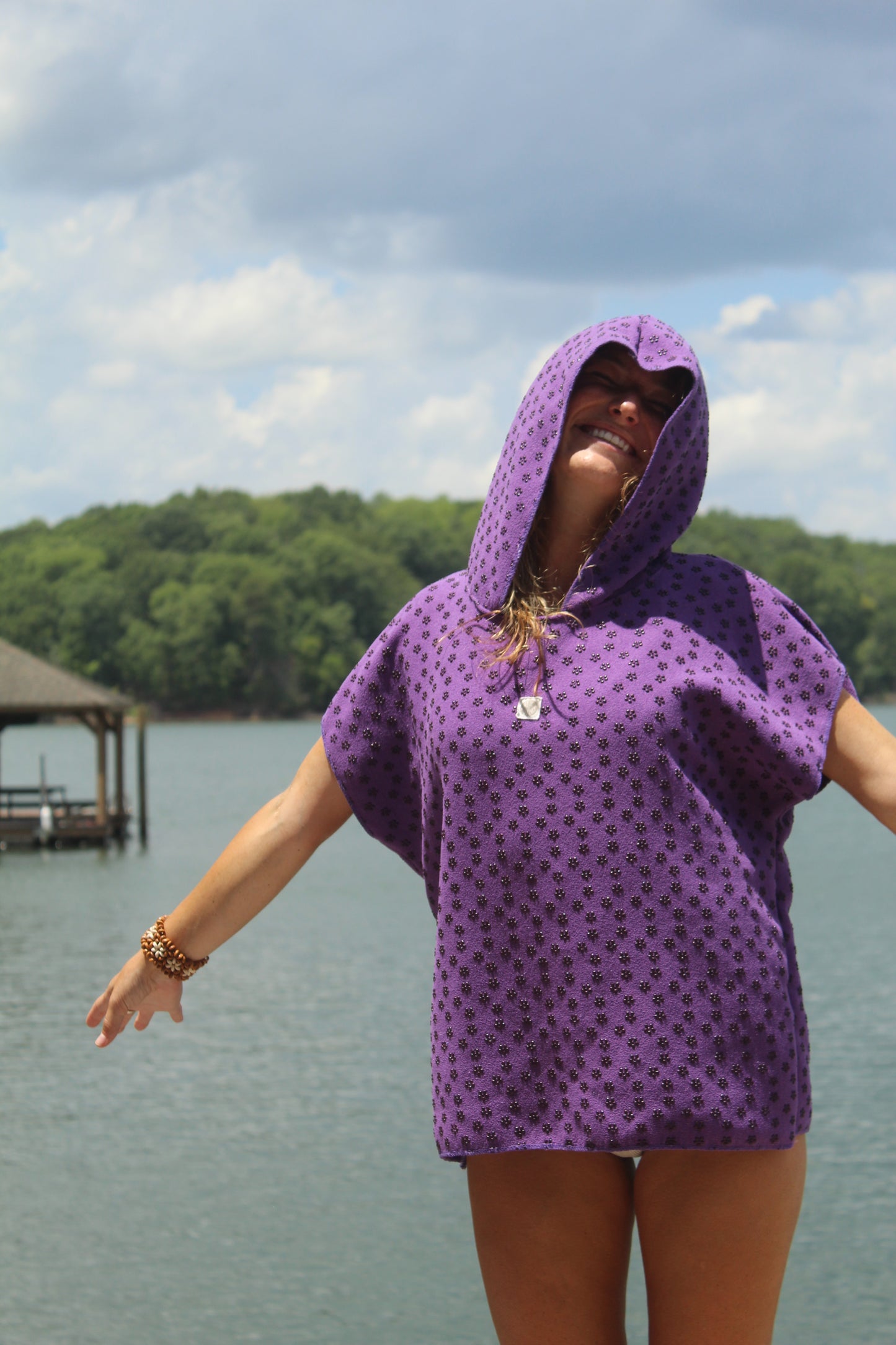 FISHIN IN THE DARK TOWEL HOODIE