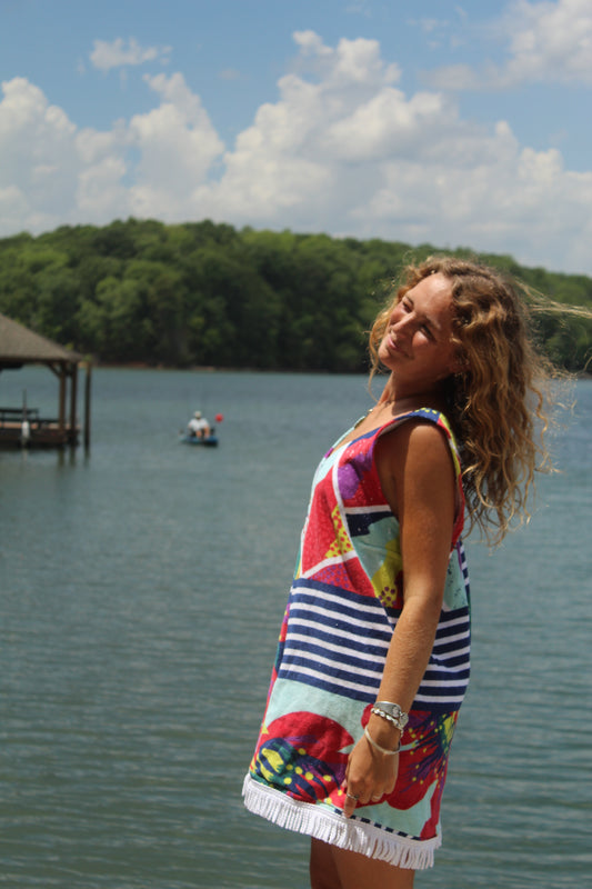 BANZAI PIPELINE TOWEL DRESS