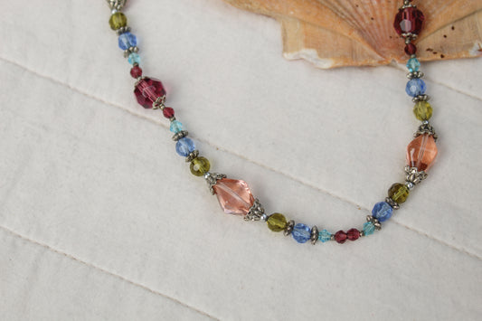 STAINED GLASS WINDOW NECKLACE