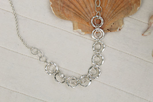SILVER ORBIT NECKLACE