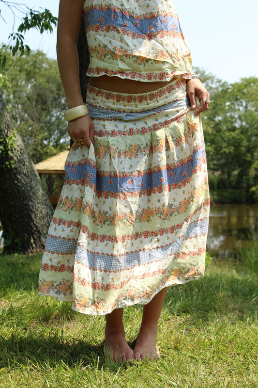 SUMMER IN TUSCANY SET SKIRT