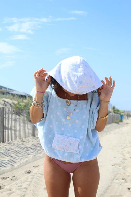 COASTAL CONFETTI TOWEL HOODIE