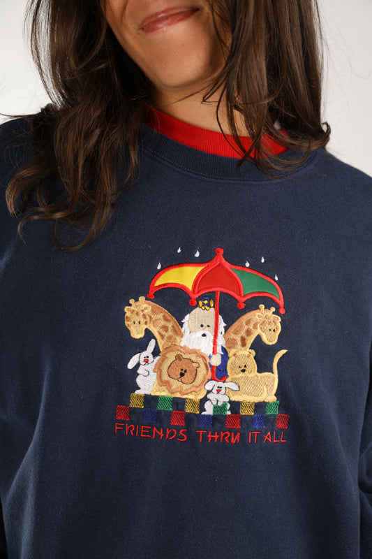 FRIENDS THRU IT ALL SWEATSHIRT
