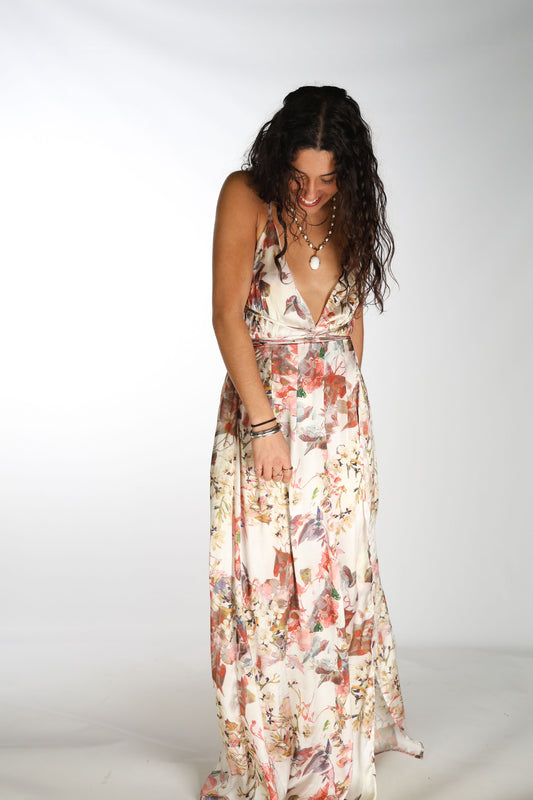 FLOWER FIELD MAXI DRESS
