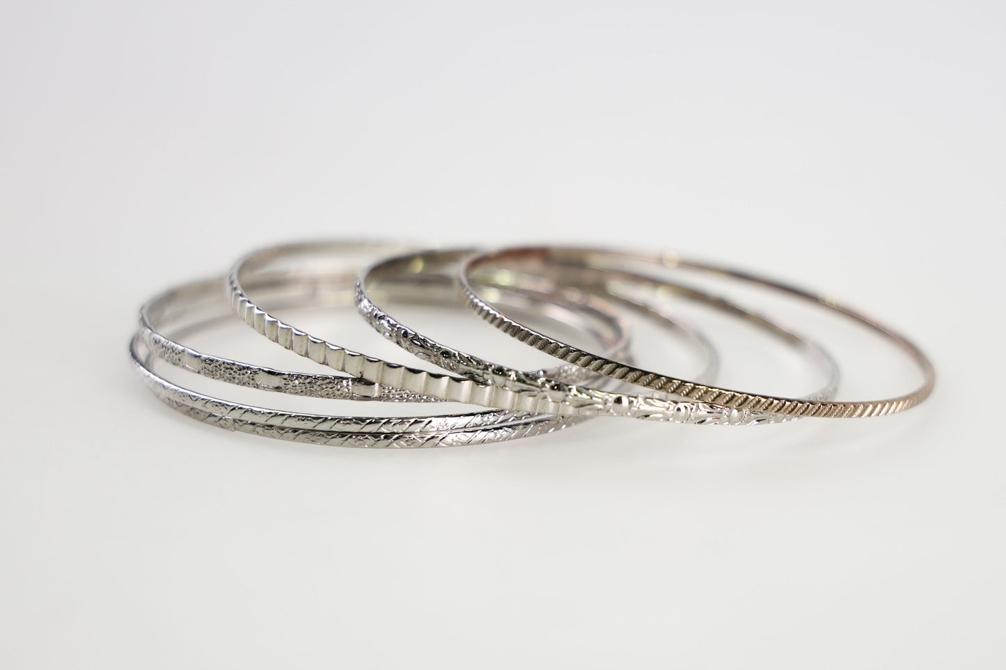 SILVER STACK BRACELET