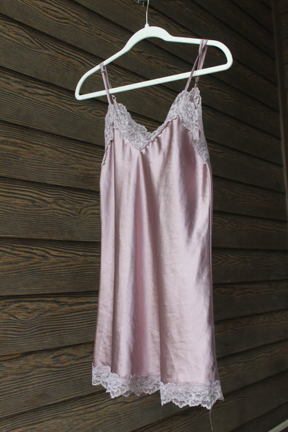 SILKY SLIP DRESS