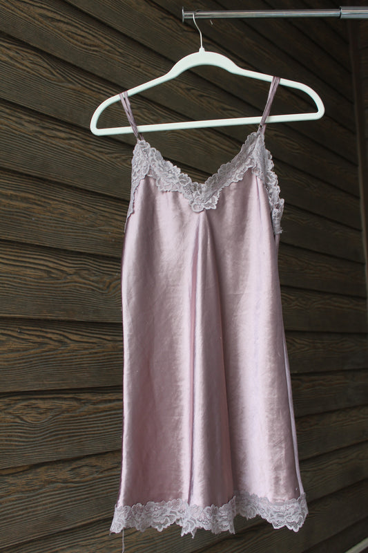 SILKY SLIP DRESS