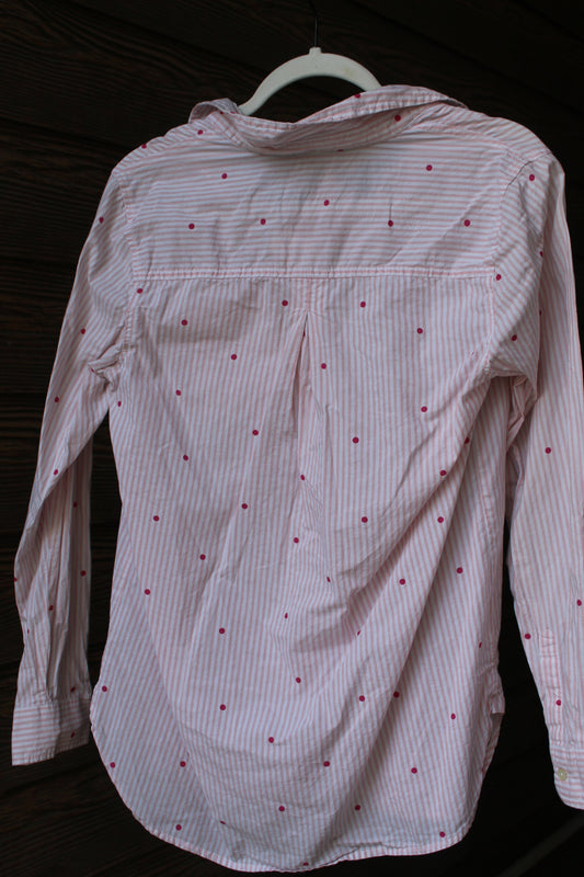 LADY BUG BUTTON UP