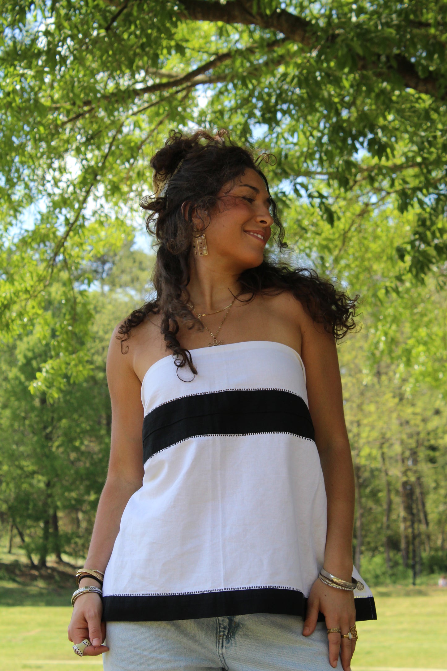 FIORE NOTE TUBE TOP