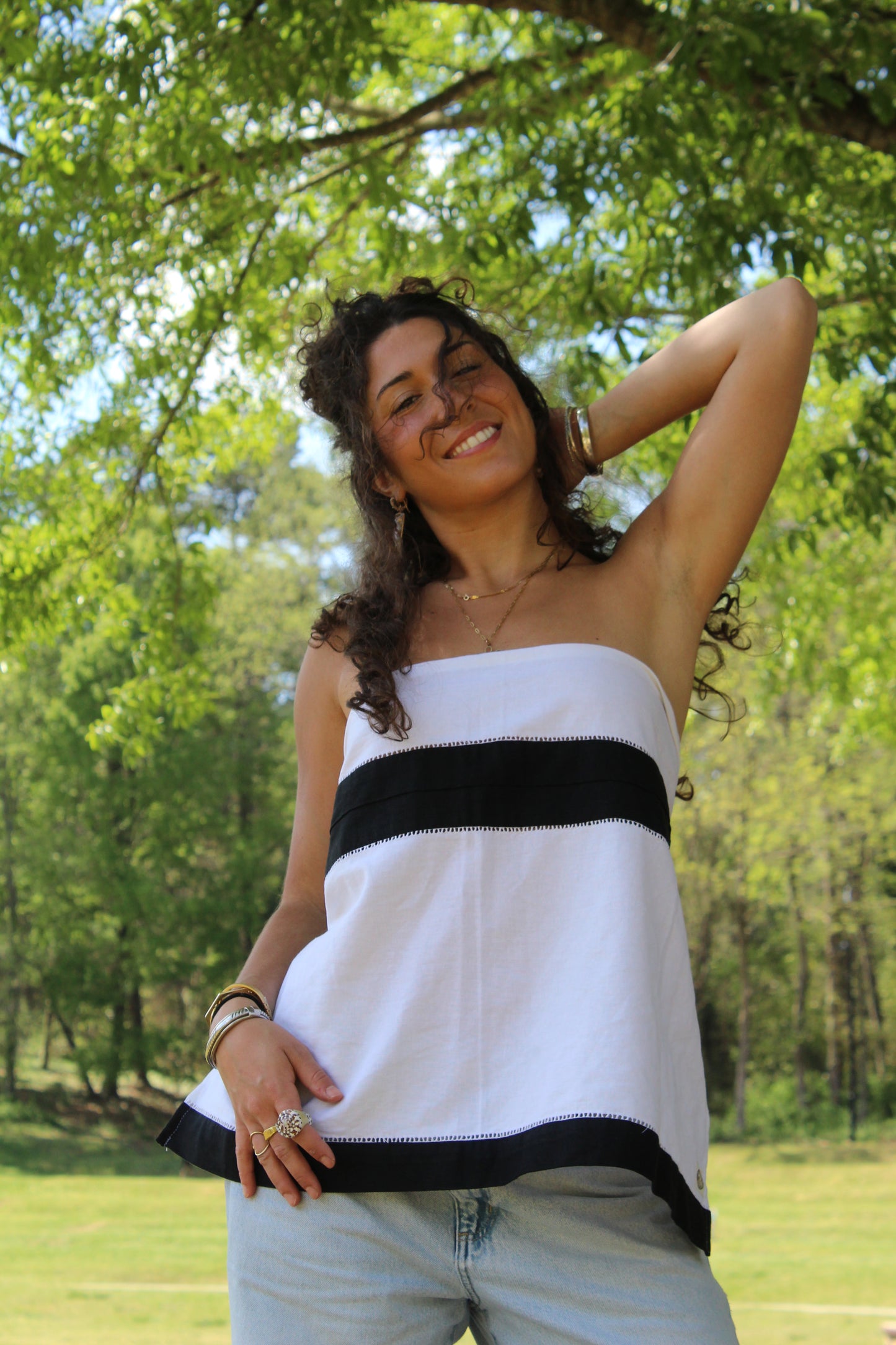 FIORE NOTE TUBE TOP