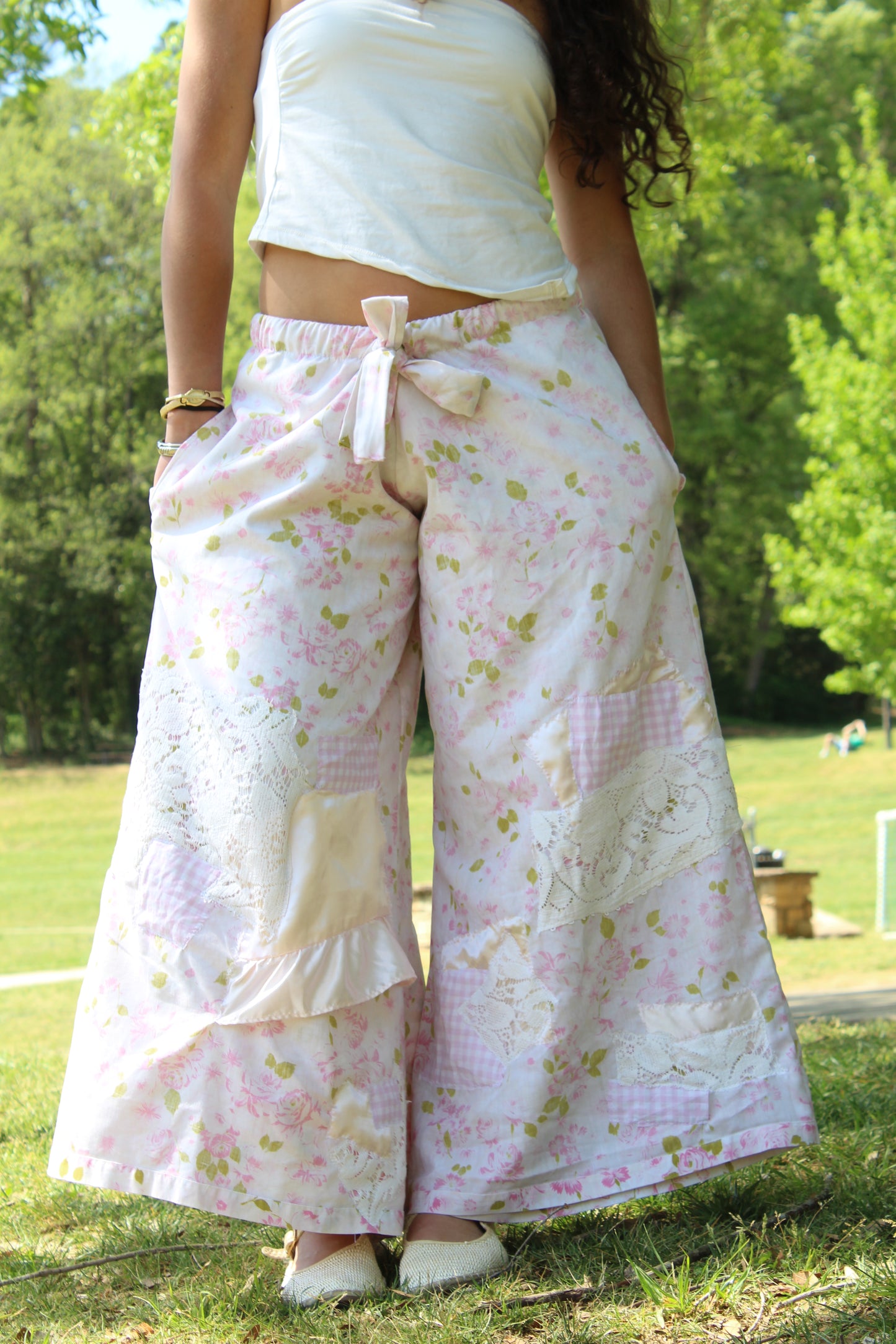LA DOLCE VITA PATCHWORK PANTS
