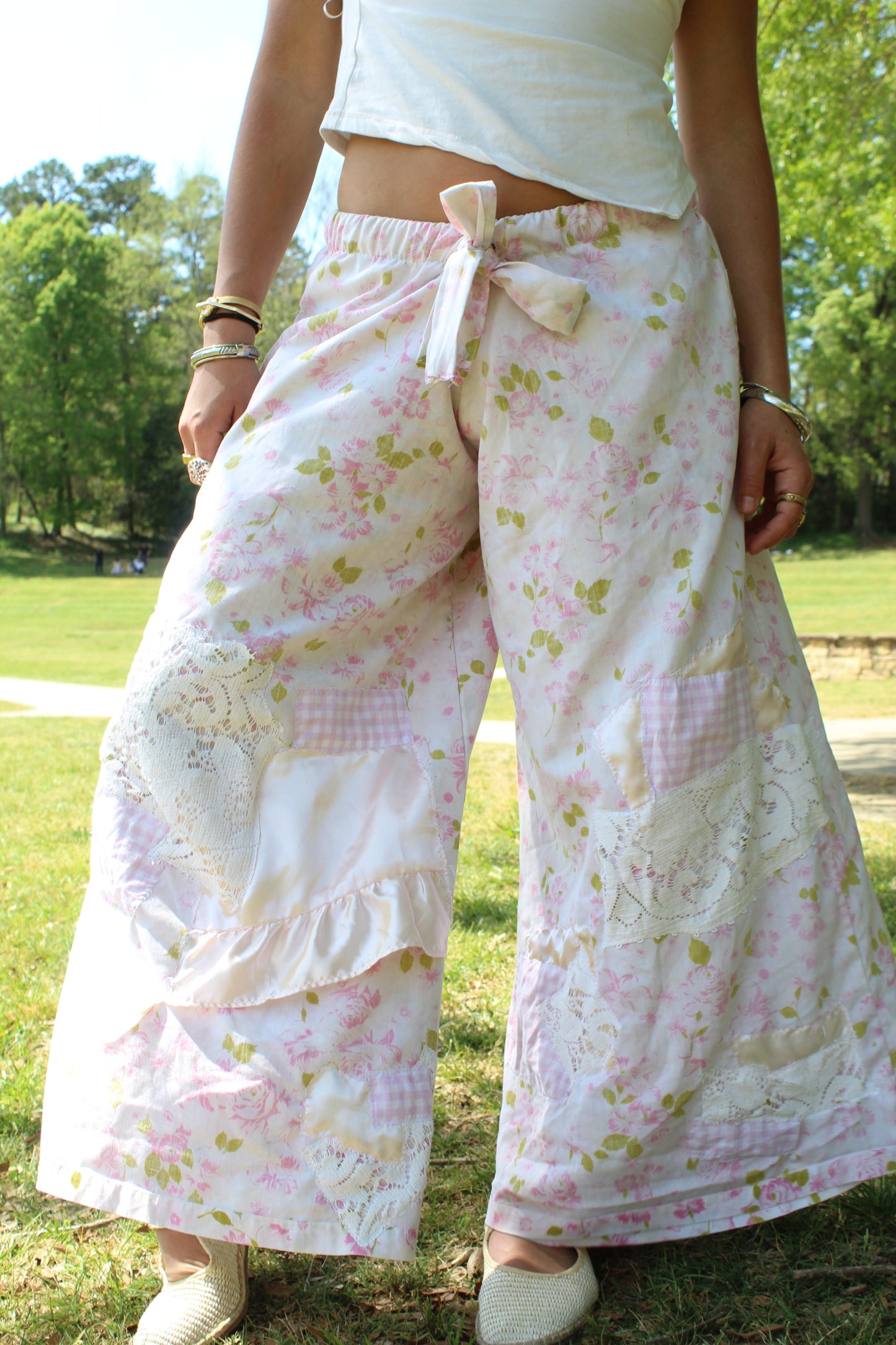 LA DOLCE VITA PATCHWORK PANTS