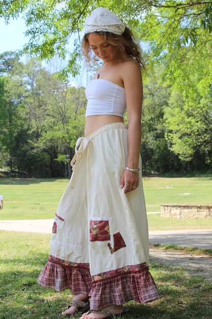 ITALIA COUNTRYSIDE PATCHWORK PANTS