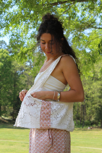 FRESCOS IN FIRENZE LACE BAG