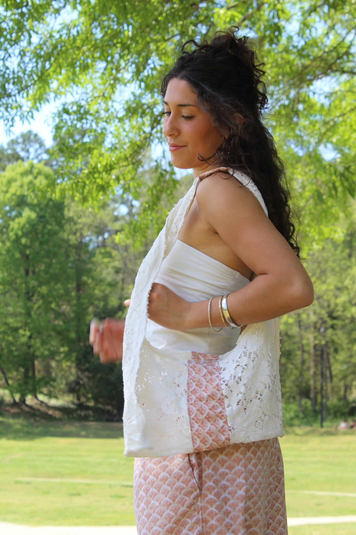FRESCOS IN FIRENZE LACE BAG