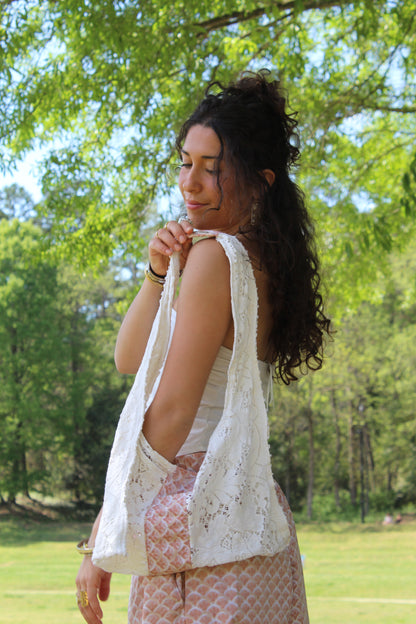 FRESCOS IN FIRENZE LACE BAG