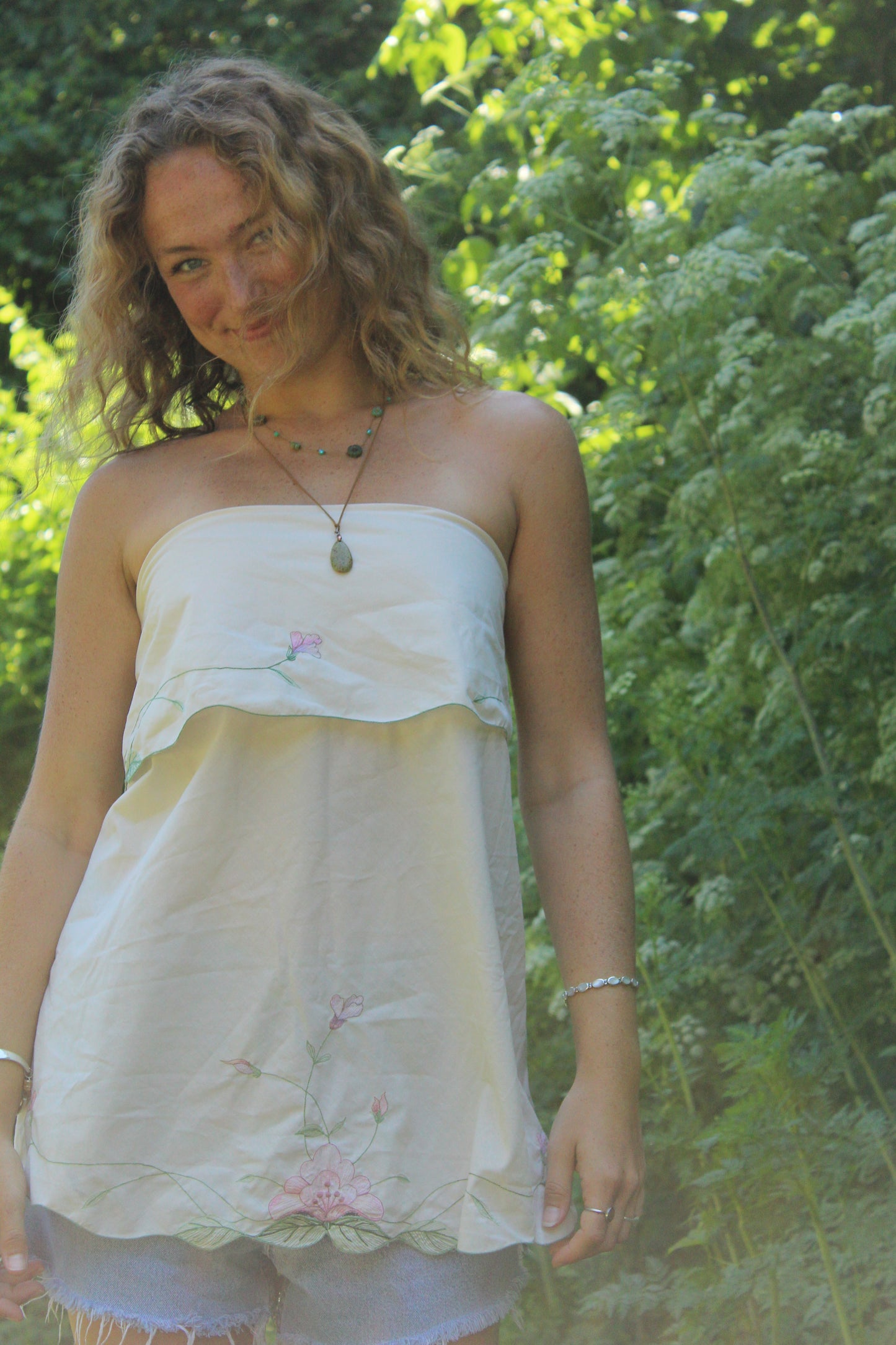 FIELD OF FROLICK TUBE TOP