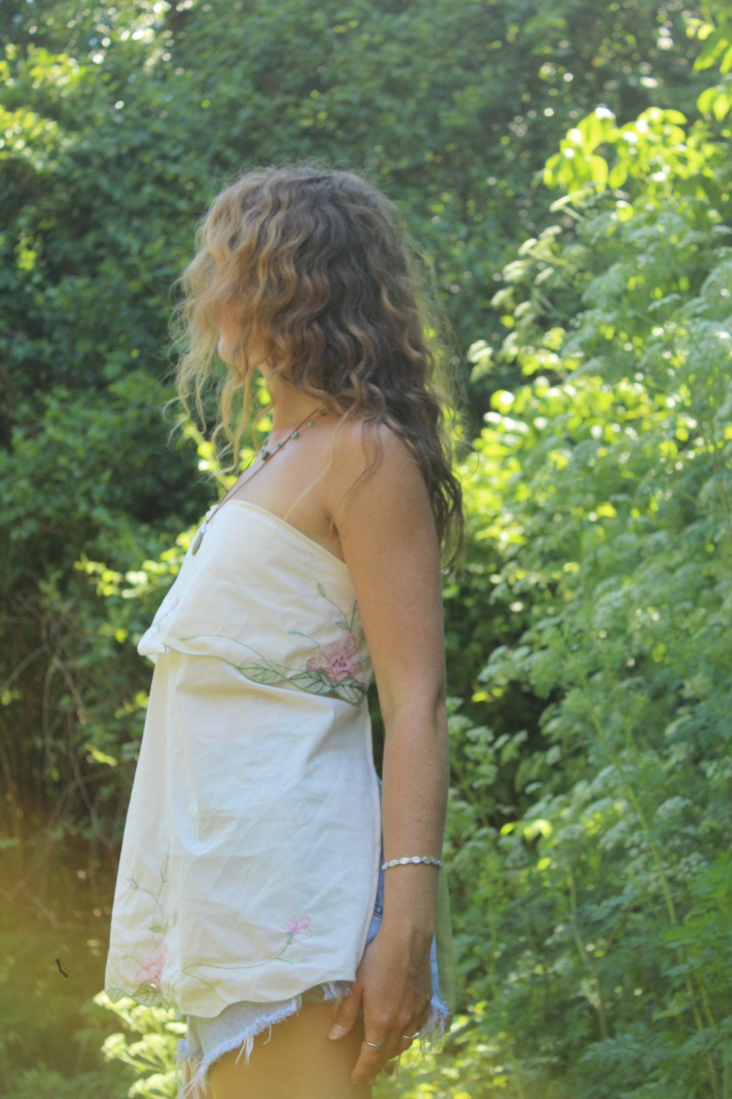 FIELD OF FROLICK TUBE TOP