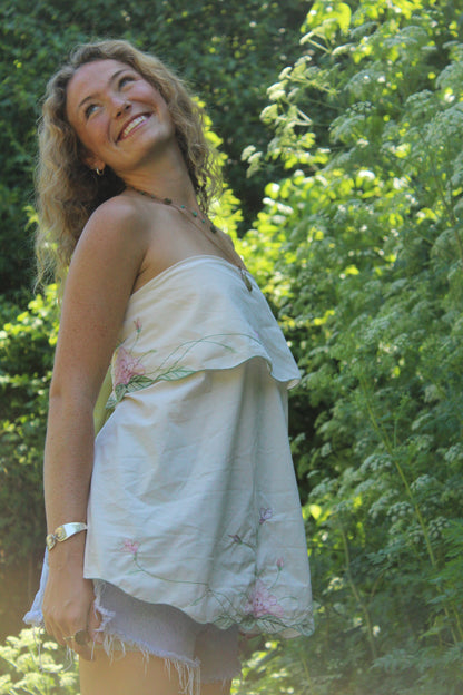 FIELD OF FROLICK TUBE TOP