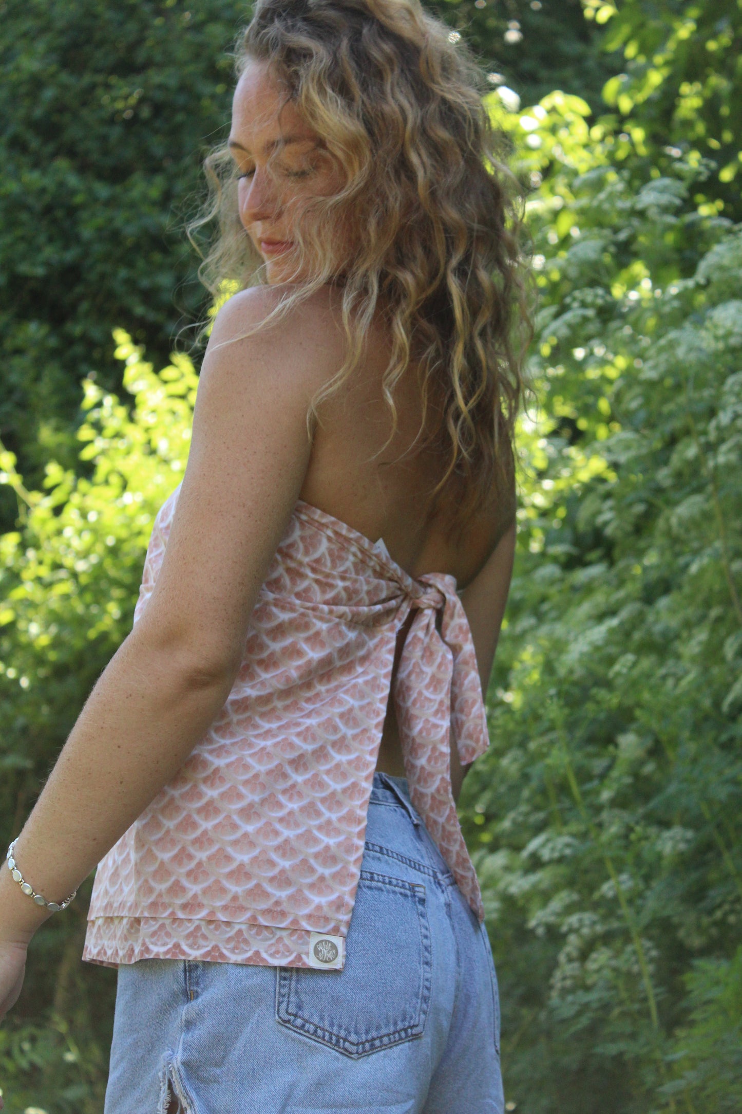SUGAR PETAL TUBE TOP