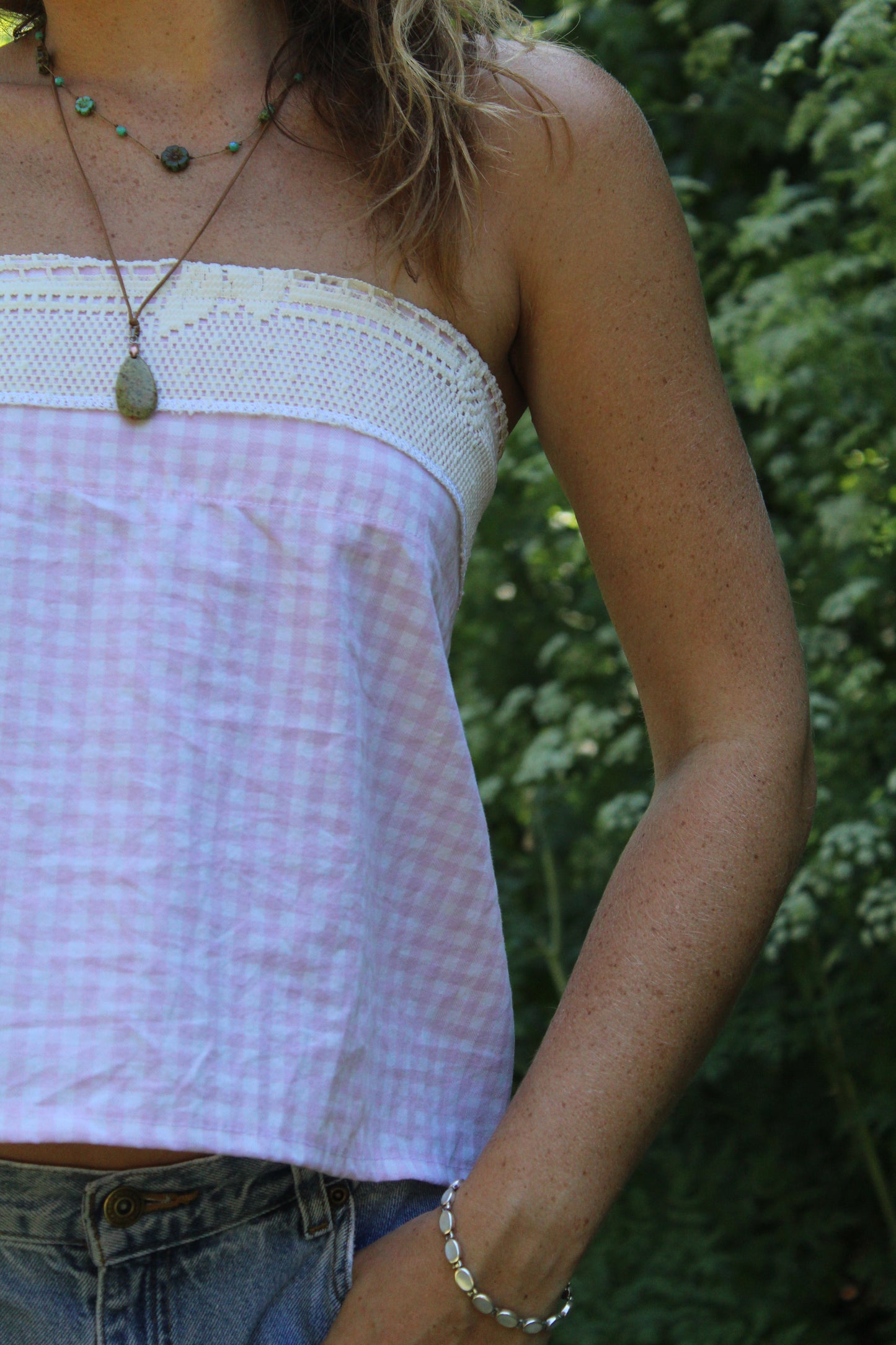 CHECKS MY BOXES TUBE TOP