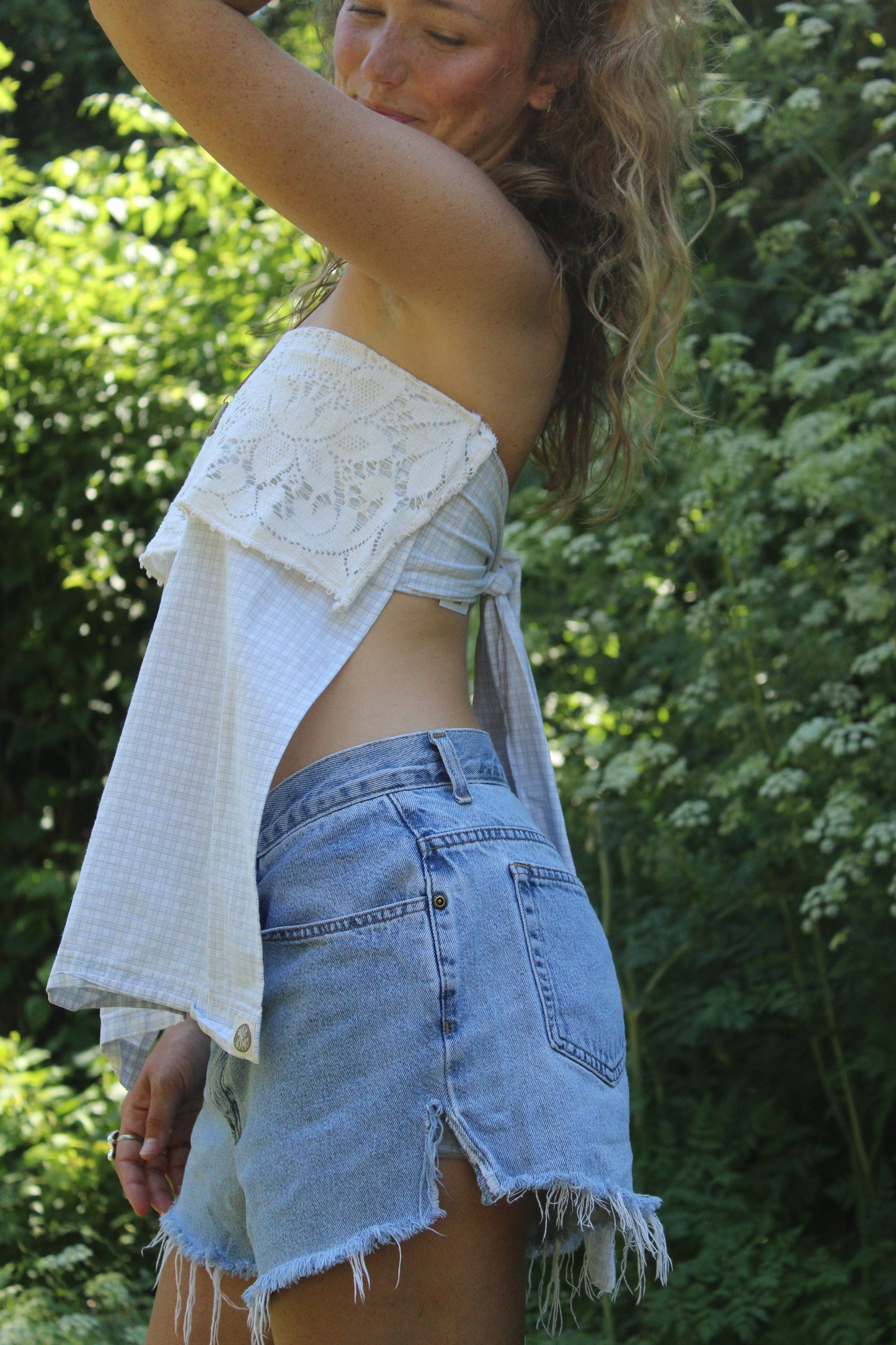 LA LA LACE TUBE TOP