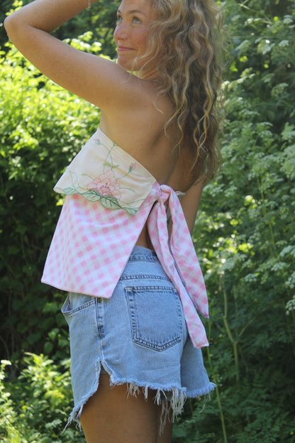 PICNIC IN PINK PLS TUBE TOP