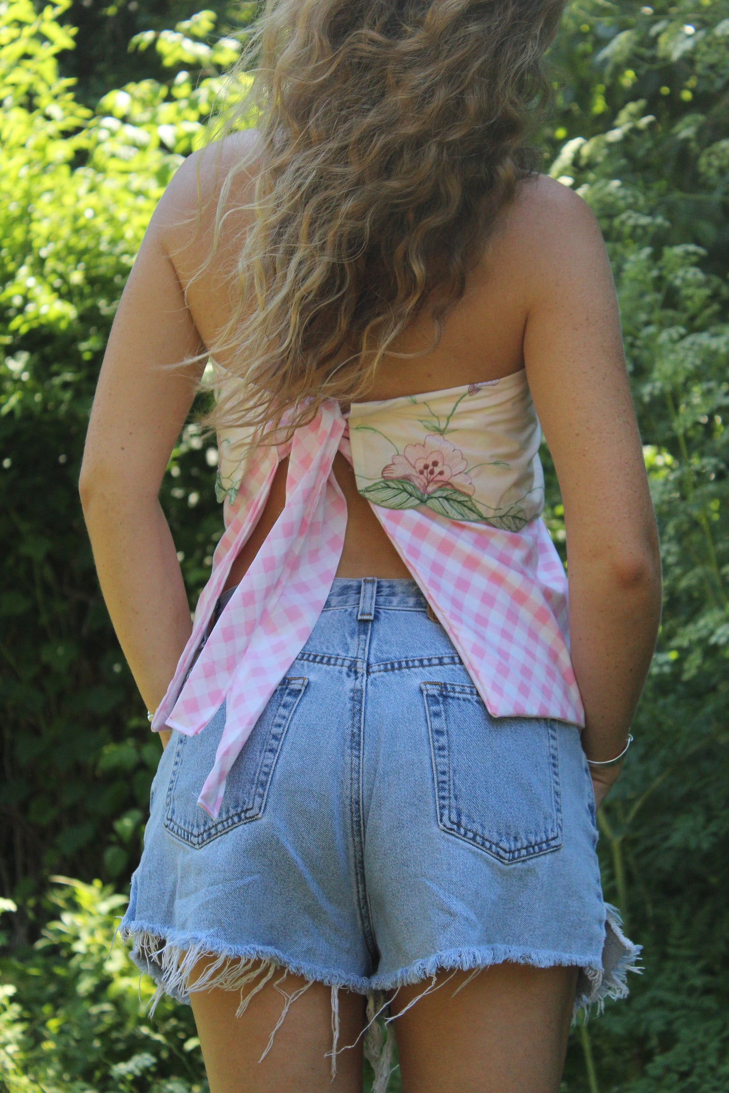 PICNIC IN PINK PLS TUBE TOP