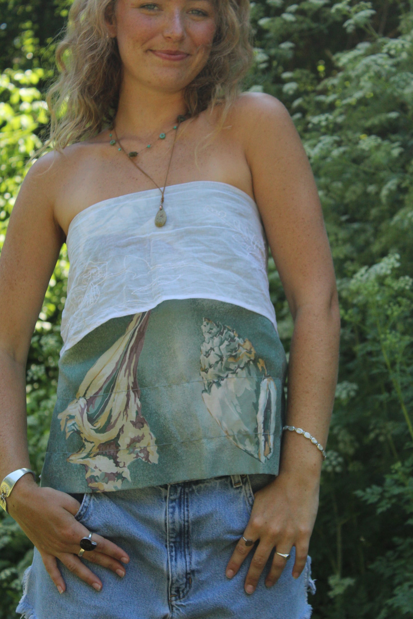 COASTAL TOWN TUBE TOP