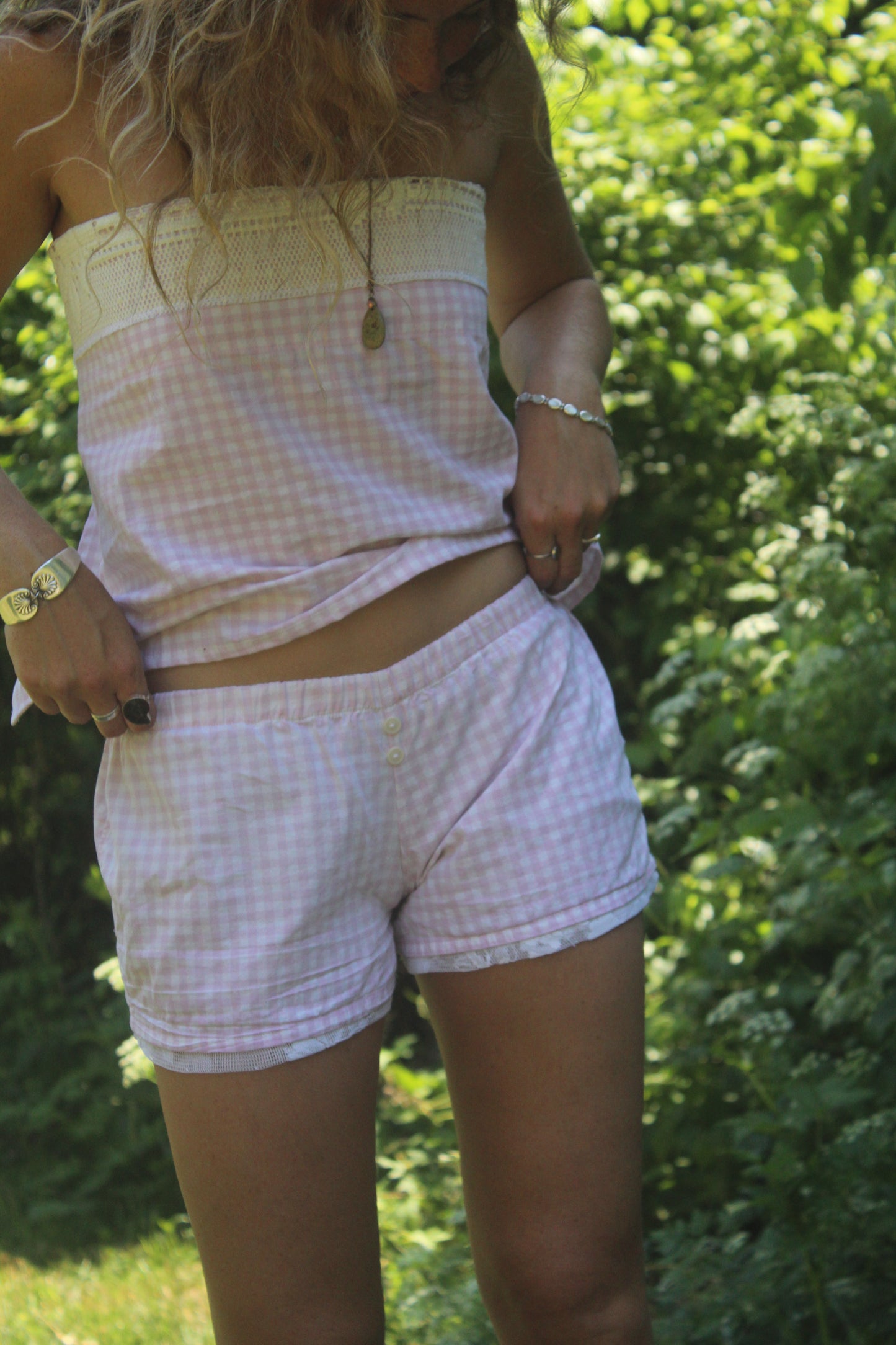 CHECKS MY BOXES SHORTS