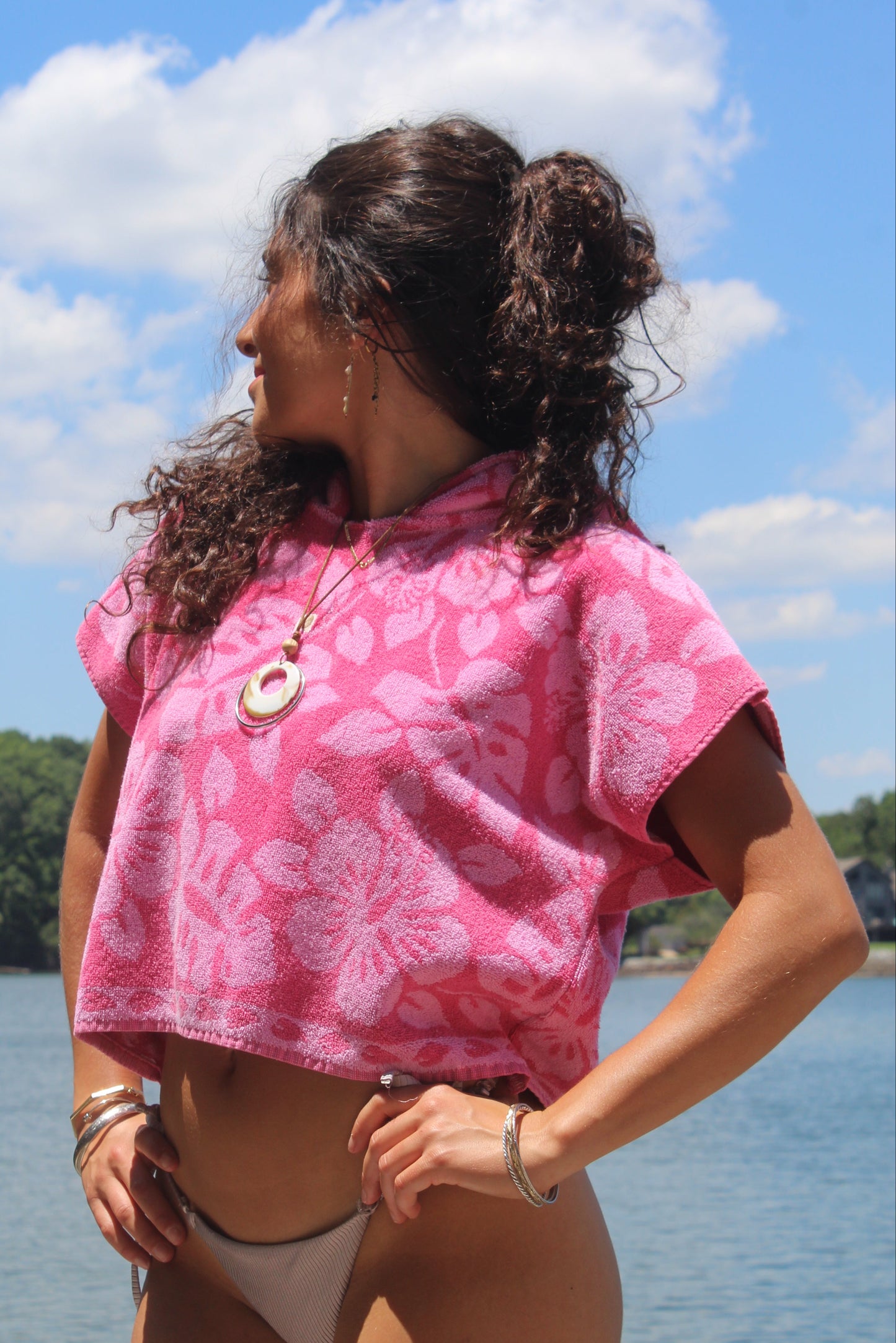ALOHA TOWEL HOODIE