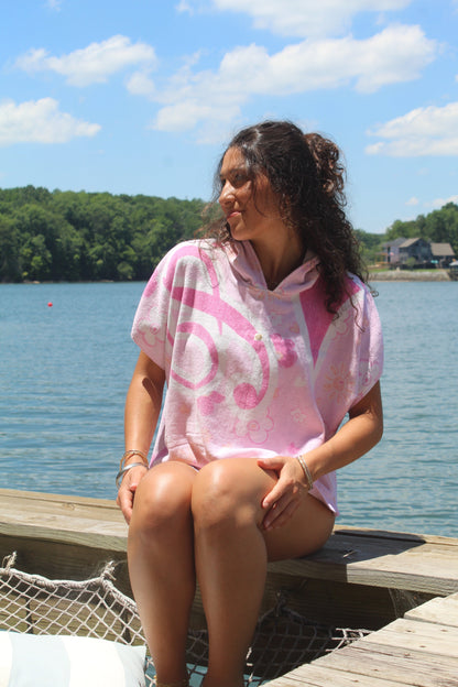 ARIEL ON LAND TOWEL HOODIE
