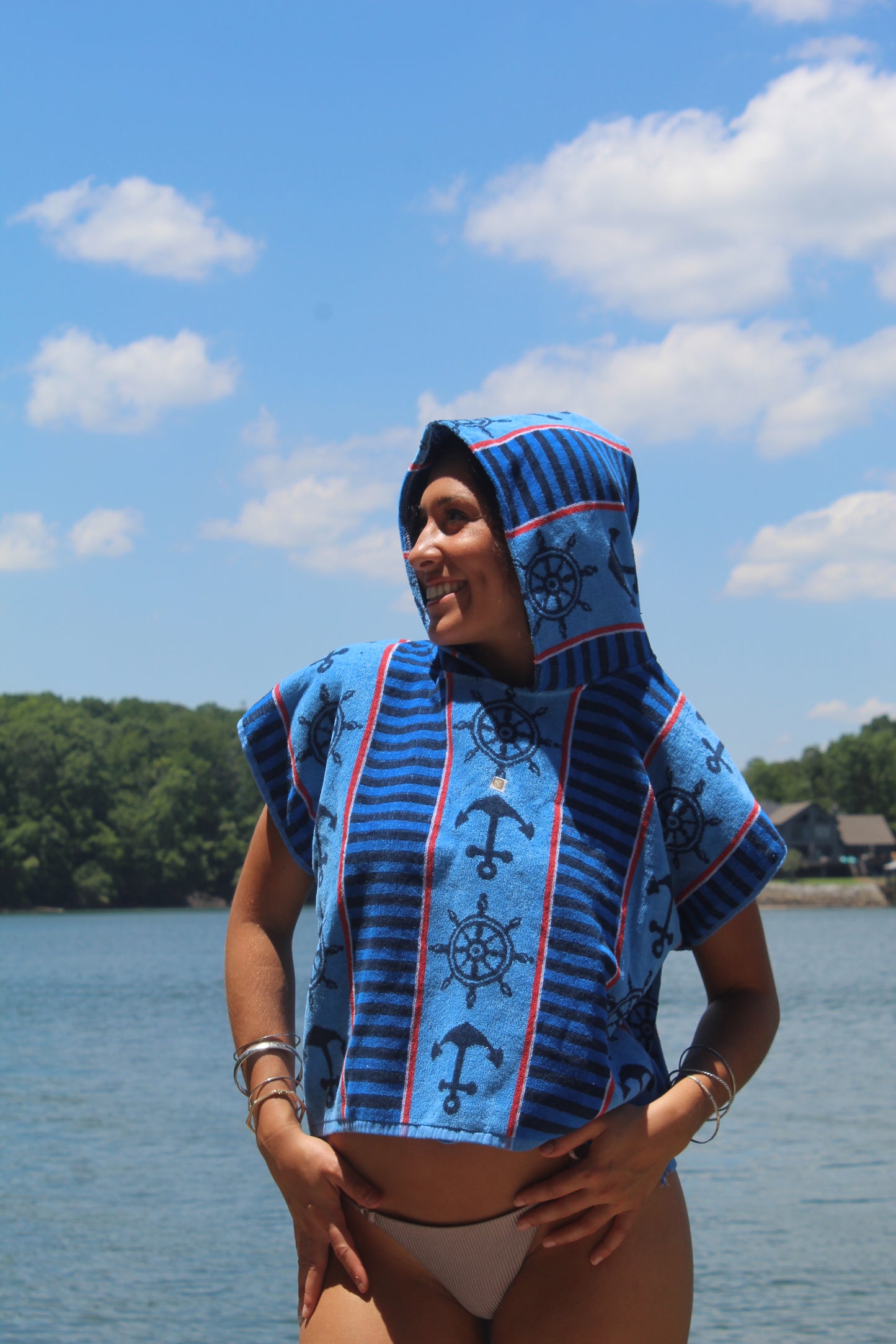 DROP THE ANCHOR TOWEL HOODIE