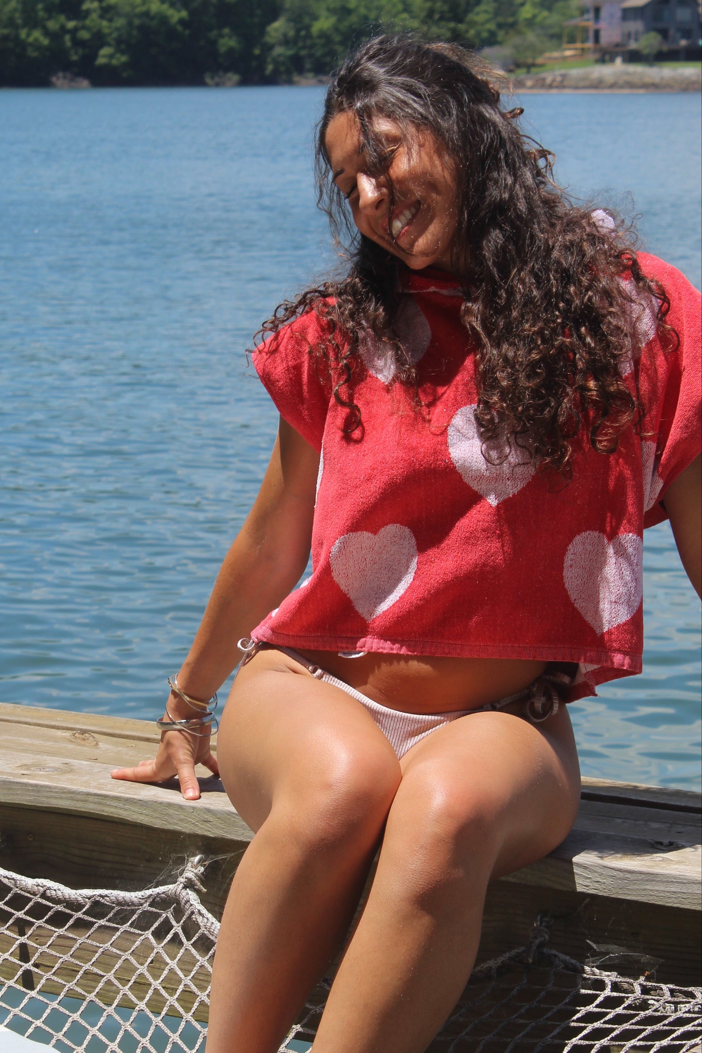 SUMMER LOVIN TOWEL HOODIE