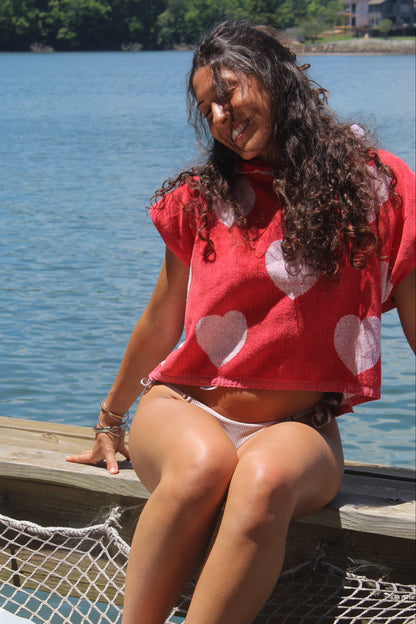 SUMMER LOVIN TOWEL HOODIE