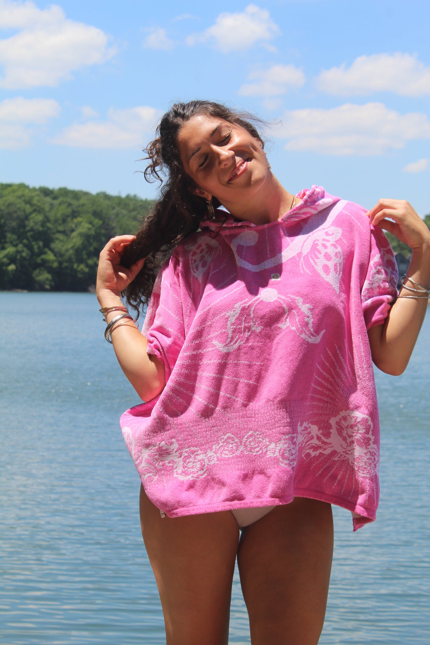 SUMMER FLING TOWEL HOODIE