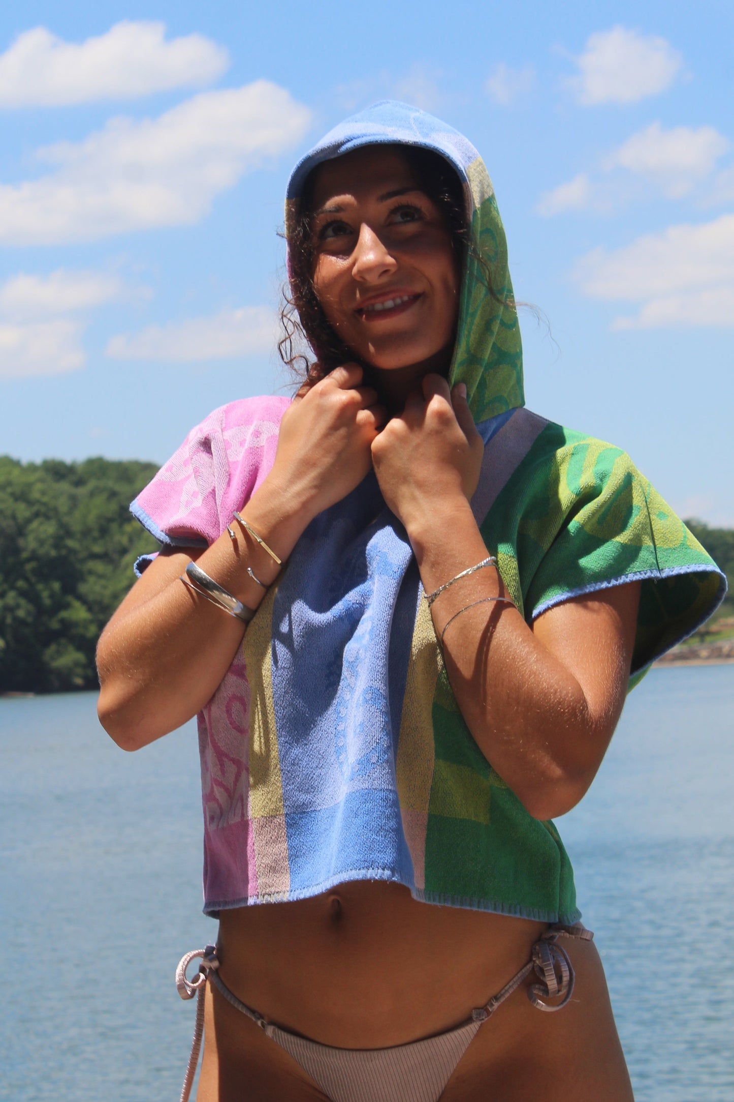 DOWN THE SHORE TOWEL HOODIE