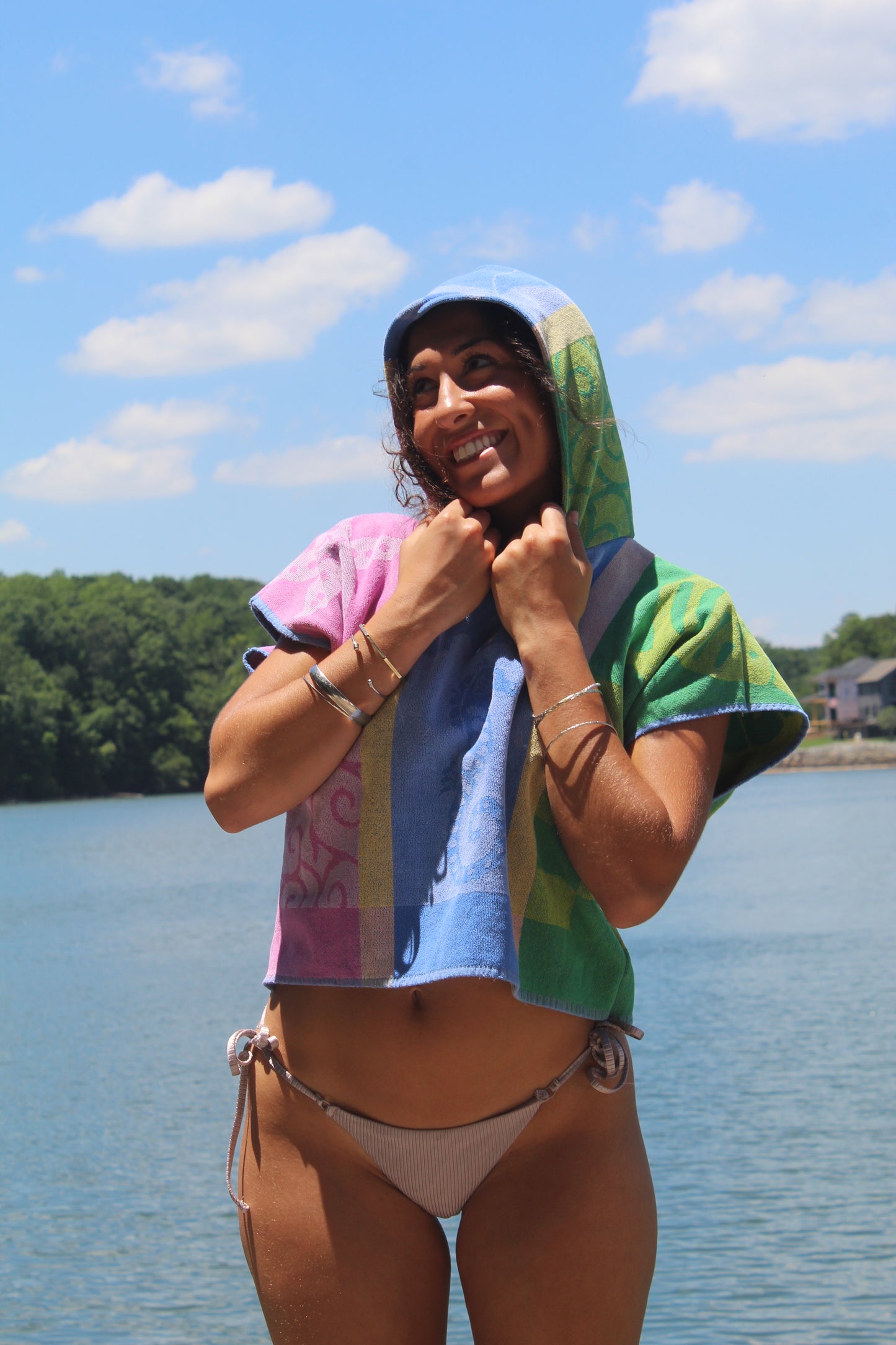 DOWN THE SHORE TOWEL HOODIE