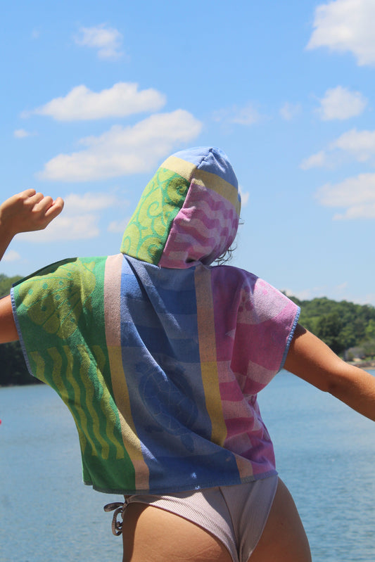 DOWN THE SHORE TOWEL HOODIE