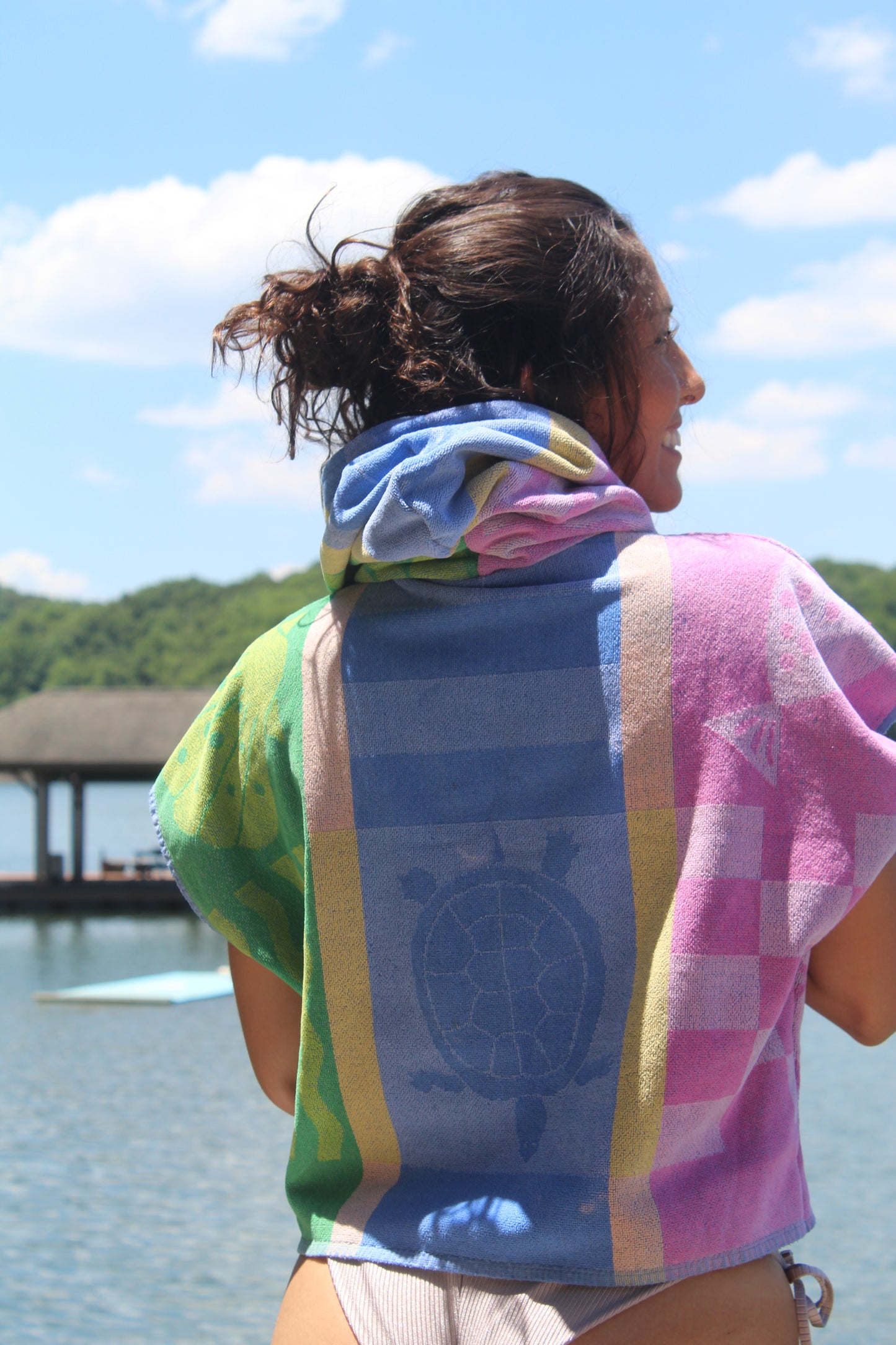 DOWN THE SHORE TOWEL HOODIE
