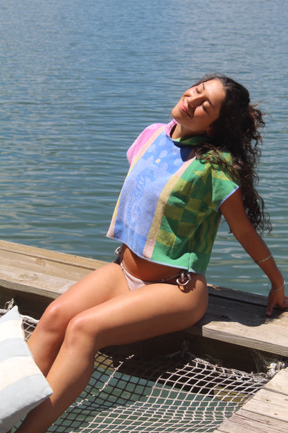 DOWN THE SHORE TOWEL HOODIE