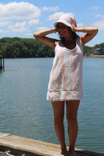 SUNSET ON THE LAKE TOWEL DRESS