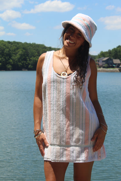 SUNSET ON THE LAKE TOWEL DRESS
