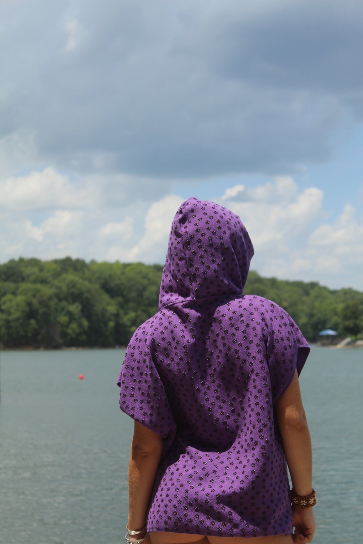 FISHIN IN THE DARK TOWEL HOODIE